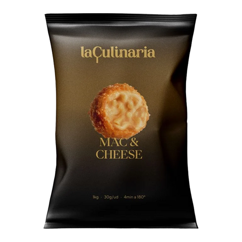 LA CULINARIA CROQUETTE MAC N' CHEESE 1KG FROZEN