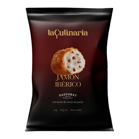 LA CULINARIA CROQUETTE IBERICO HAM 1KG FROZEN