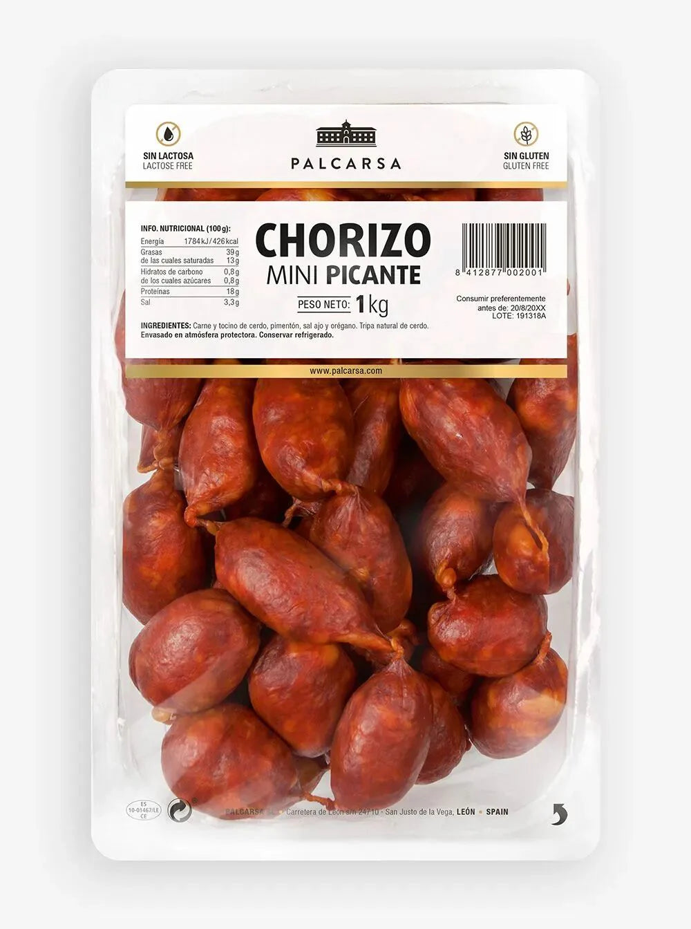 PALCARSA CHORIZO MINI PICCANTE 1KG
