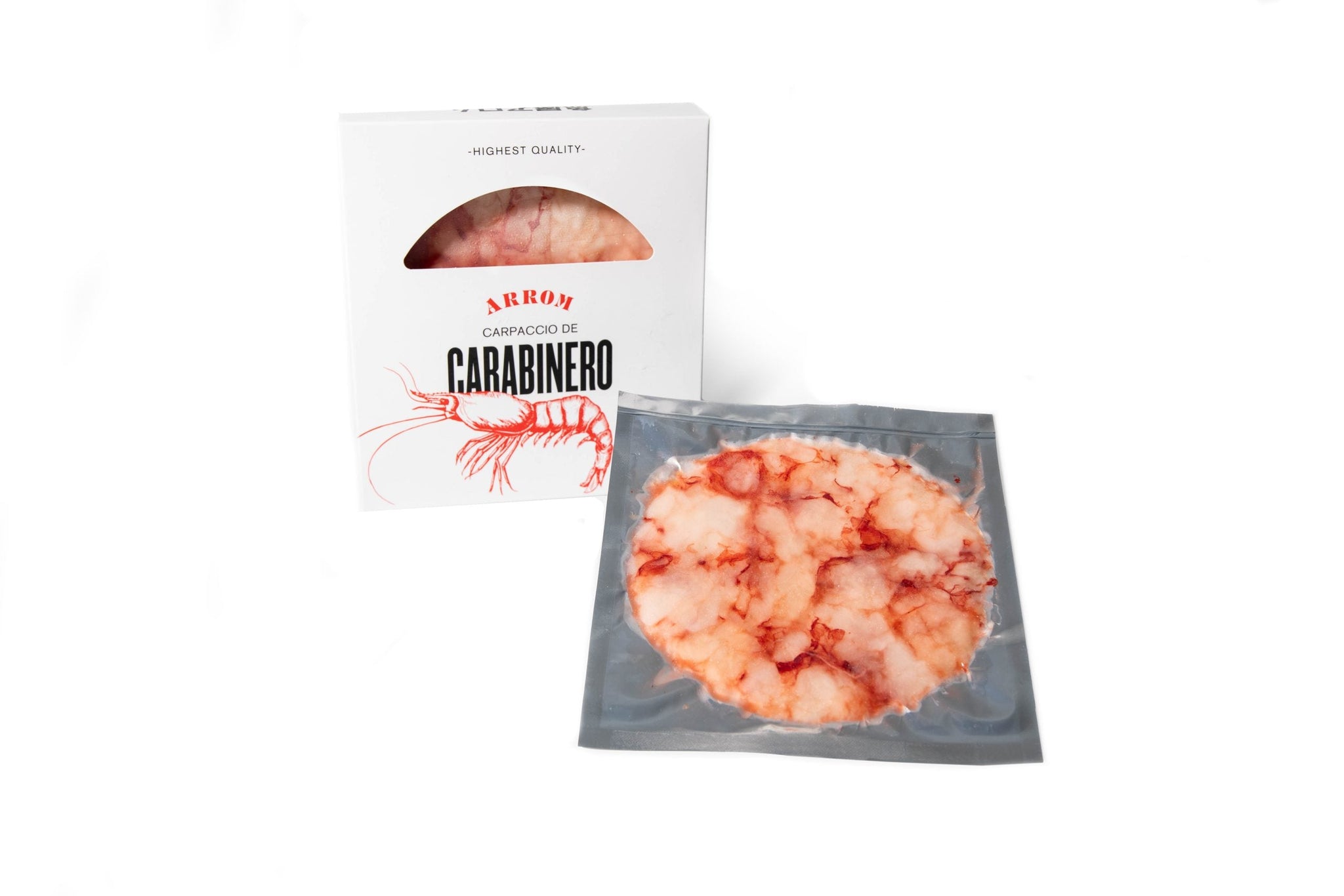 Arrom Carpaccio Carabinero 75 g