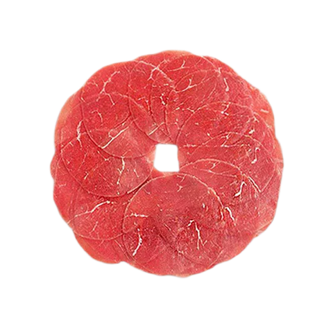 Beef carpaccio black angus portion