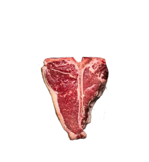 Irish/Greek Angus Omega 3 Beef T Bone Steak Portion 600/1200 g