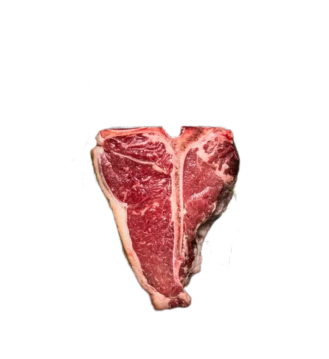 Irish/Greek Angus Omega 3 Beef T Bone Steak Portion 600/1200 g