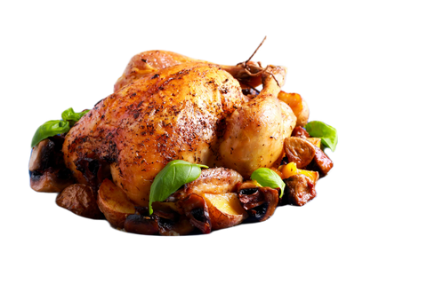 Cooked chicken Mexicana frozen Greek