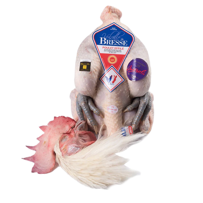 Chicken Bresse nude