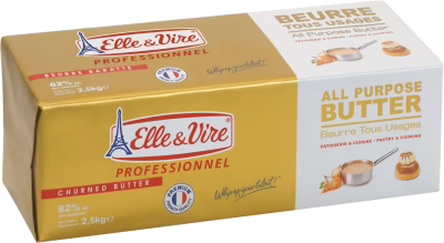 Elle & Vire all Purpose butter 82% fat