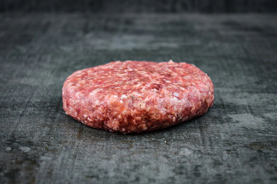 Epirous Grass Fed Free Range F Veal Hand Made Burger Dry Aged