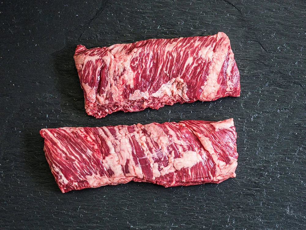 Epirous Grass Fed Free Range F Veal Inside Skirt Dry Aged 30 Days