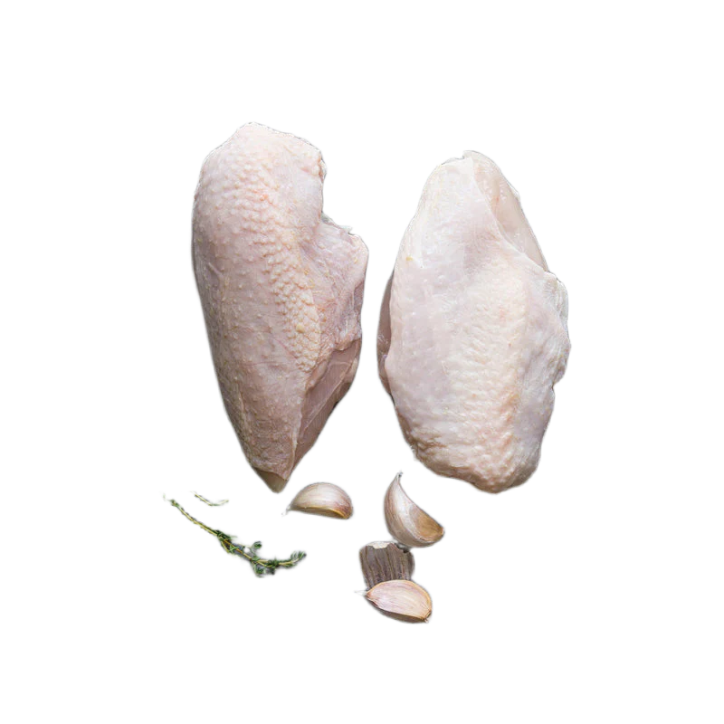 Free range chicken breast fillet skin on