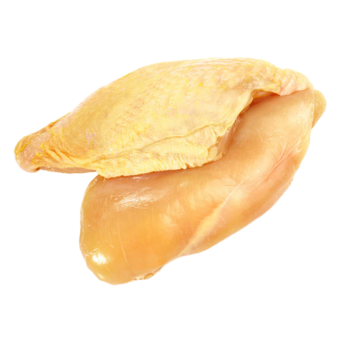 Free range chicken breast fillet yellow