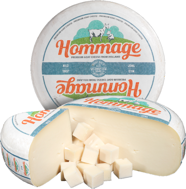 Hommage Mild Goat Cheese At Least 4 Weeks Matured