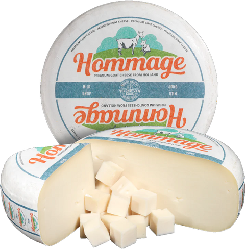 Hommage Mild Goat Cheese At Least 4 Weeks Matured