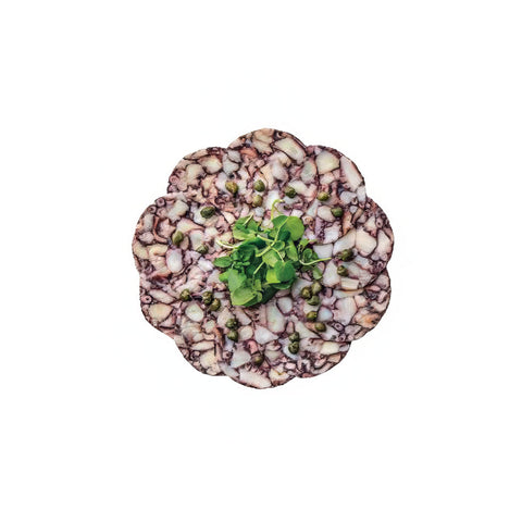 Octopus Carpaccio Preboiled IQF 15 cm+ 1 kg/12 Frozen