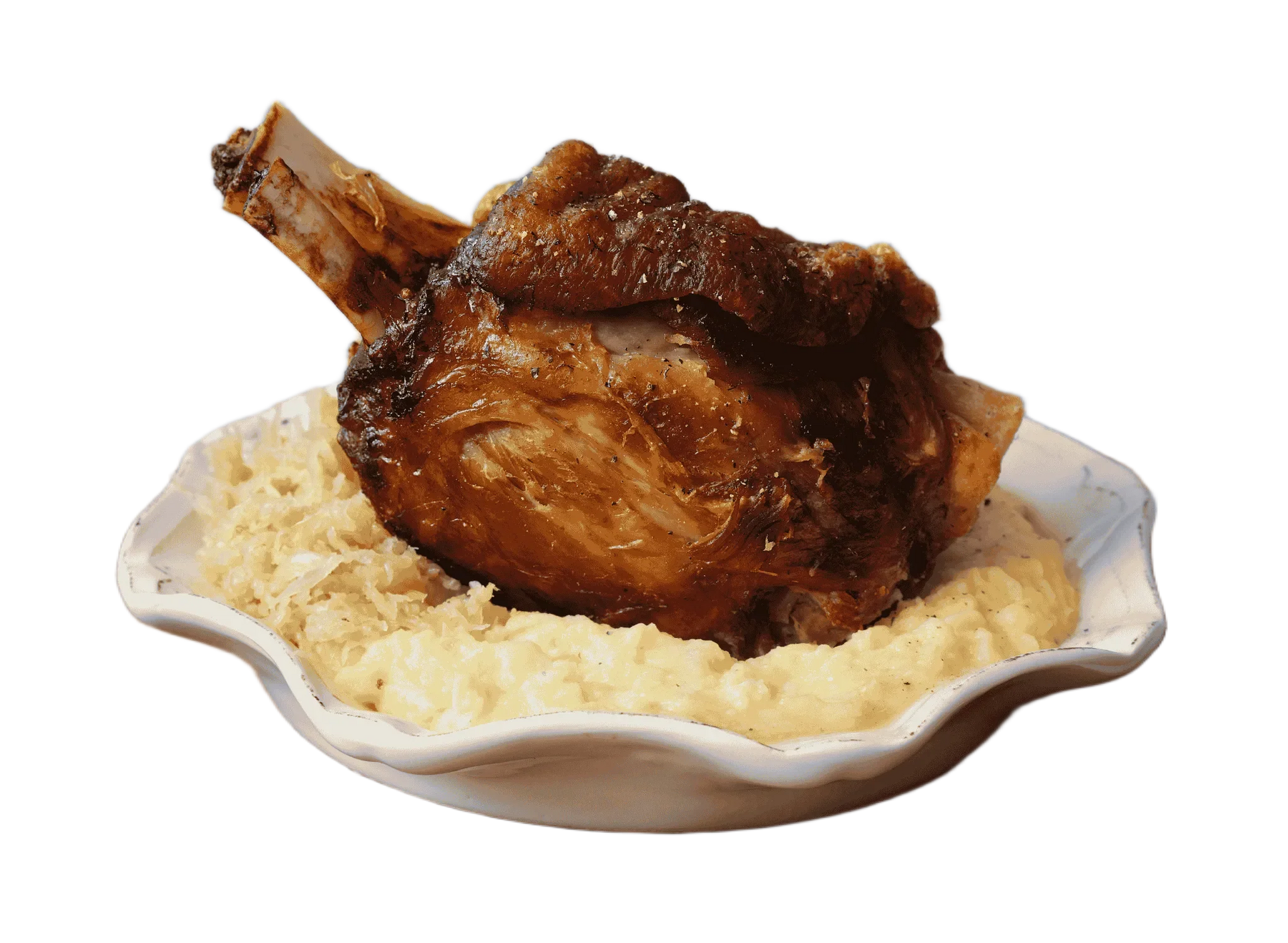 Sous Vide Pork Knuckle Beer Sauce