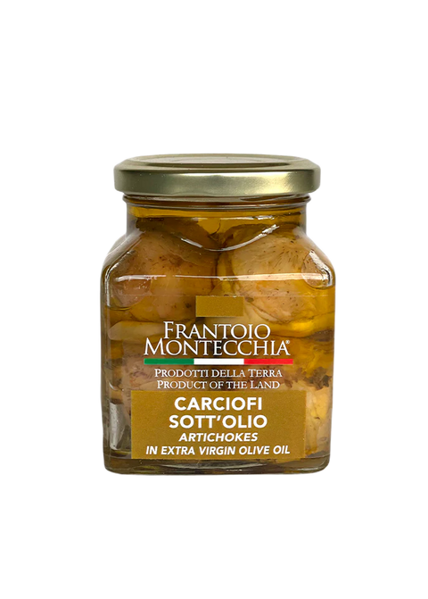 Roasted purple artichokes in olive oil 320g