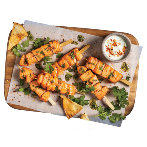 Salmon Souvlaki (Mini) 50 g