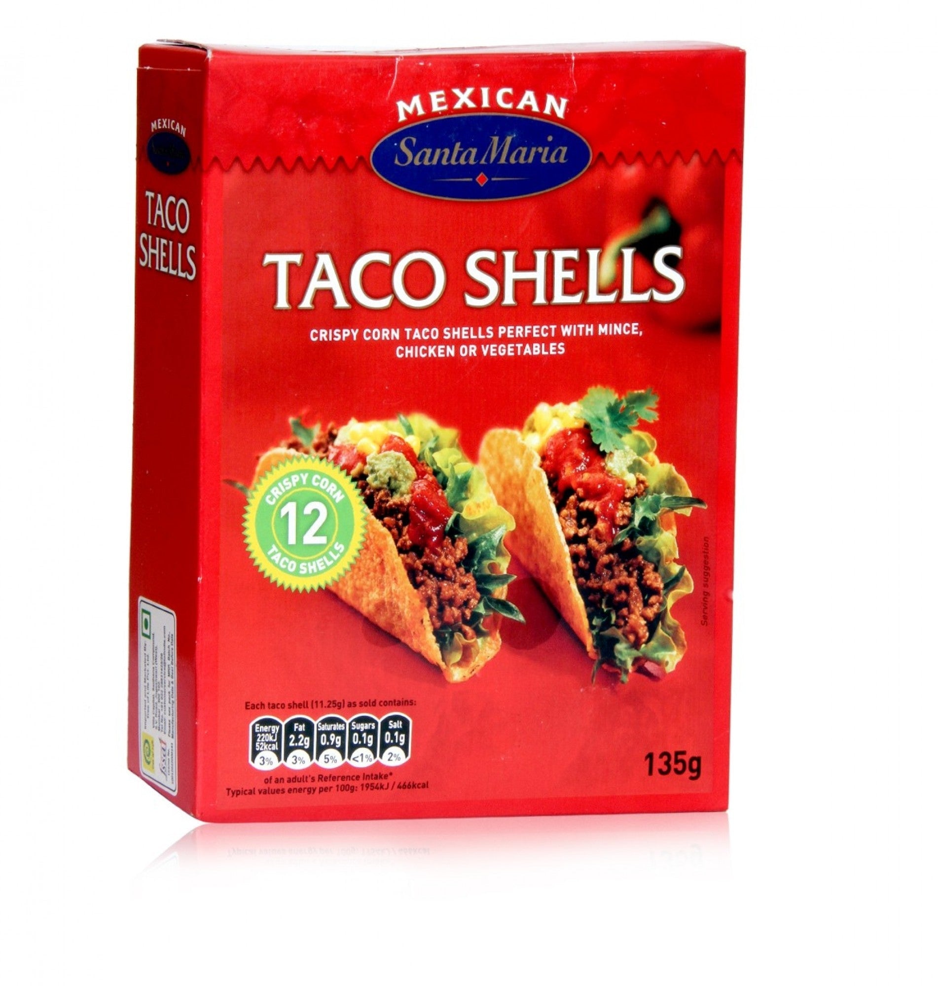Santa Maria Taco Shells 12 pc 135 g/12
