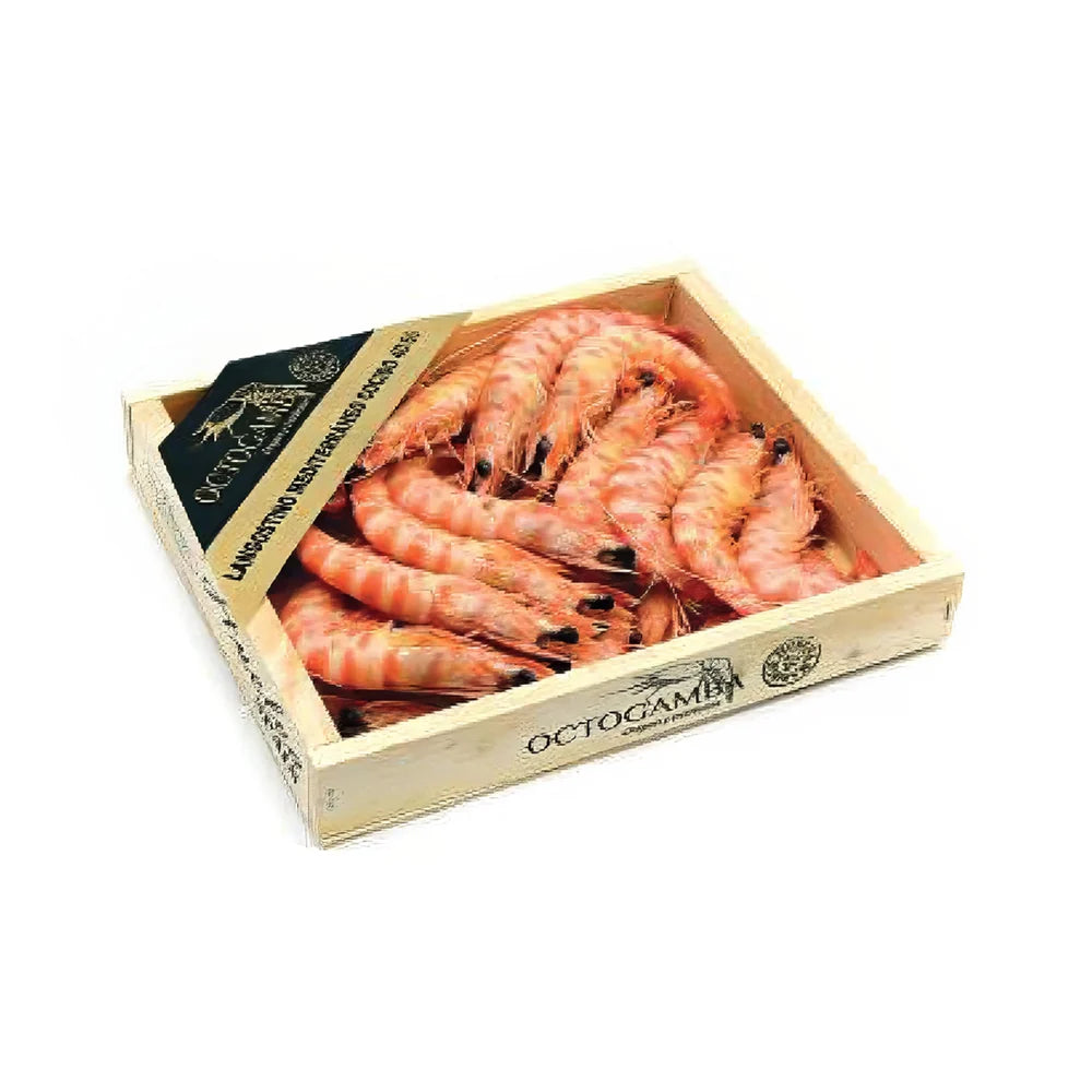 Octogamba Garides Red Prawn (Pandalus Spp) 4060 1 kg/6 Wood Frozen
