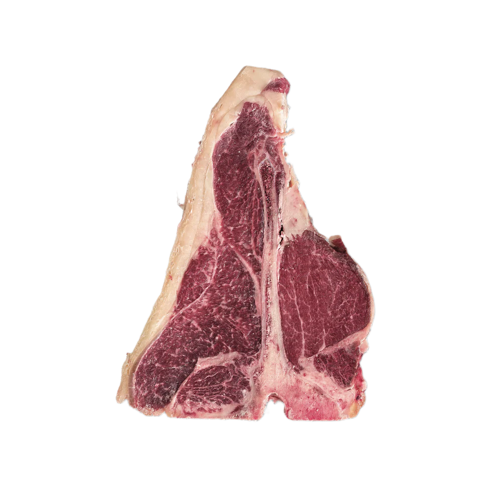 Epirous Grass Fed Free Range F Veal T-Bone Dry Aged 90 Days
