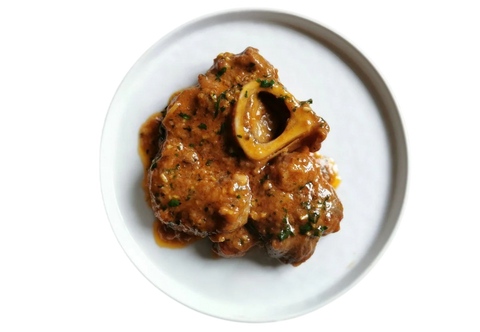 Veal ossobucco portion