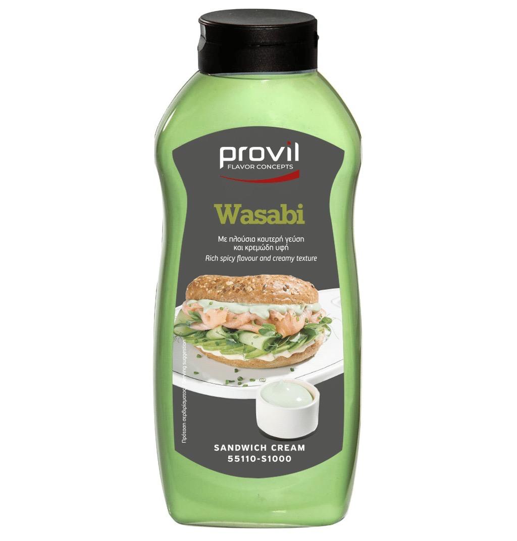 Wasabi Sandwich Cream Squeeze 0.9 kg